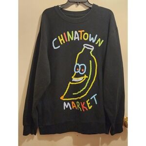 Chinatown Market Long Sleeve Sweatshirt XXL Banana Men's Graphic Streetwear